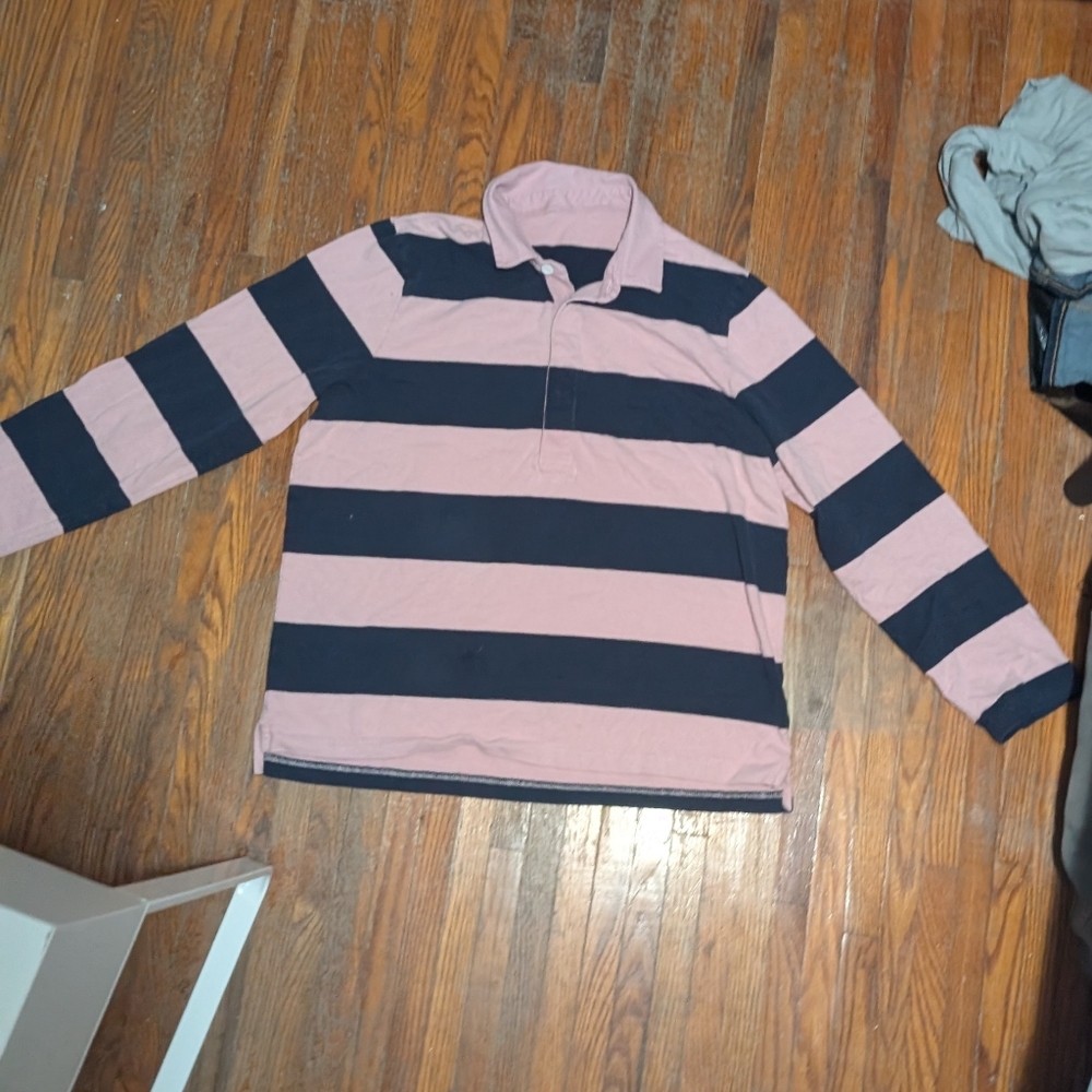 Pink and Blue Polo